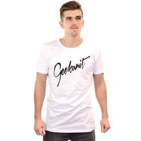 Geekunit HANDWRITTEN T-shirt - Hvid (S)